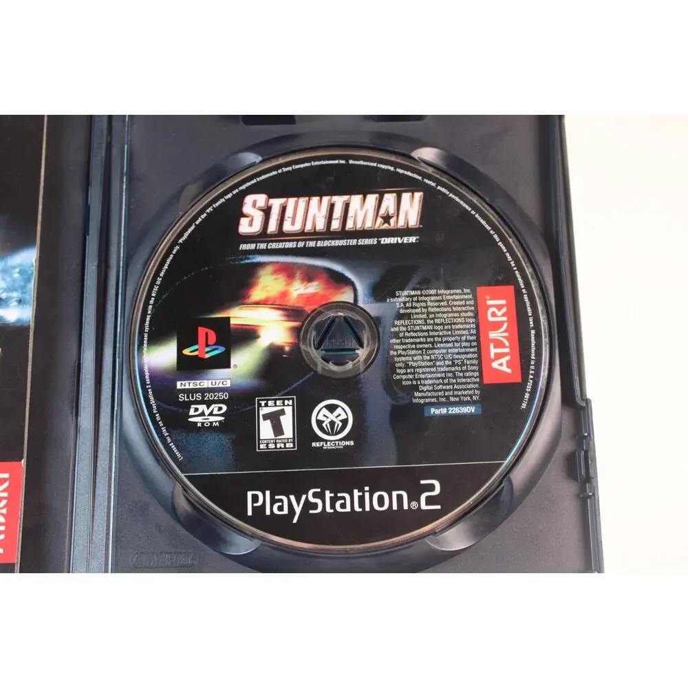 Stuntman Greatest hits (Sony PlayStation 2 PS2, 2002) Authentic, Complete Tested